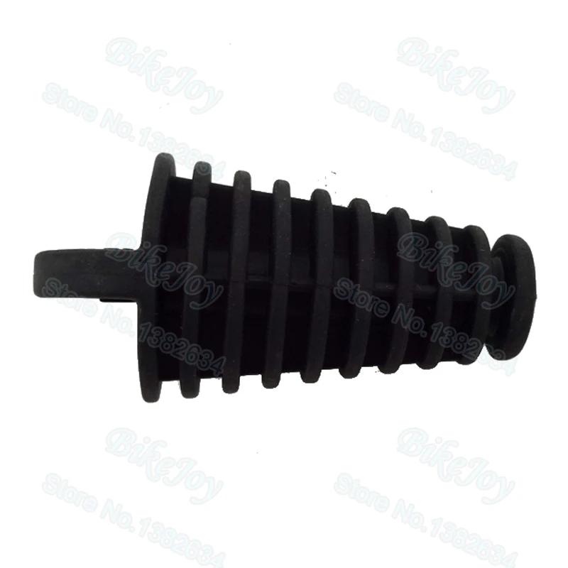 Глушитель для выхлопной трубы черный глушитель очистки подходит грязи питбайка