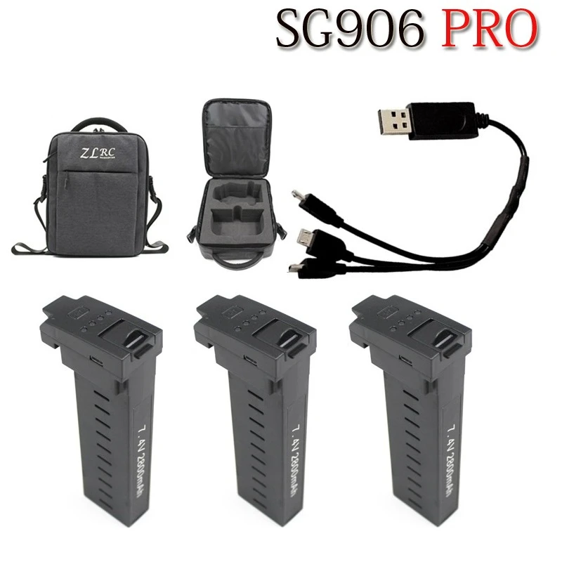 7 4 V 2800 мА/ч оригинал Батарея и зарядным устройством для SG906 PRO RC дроны аксессуары