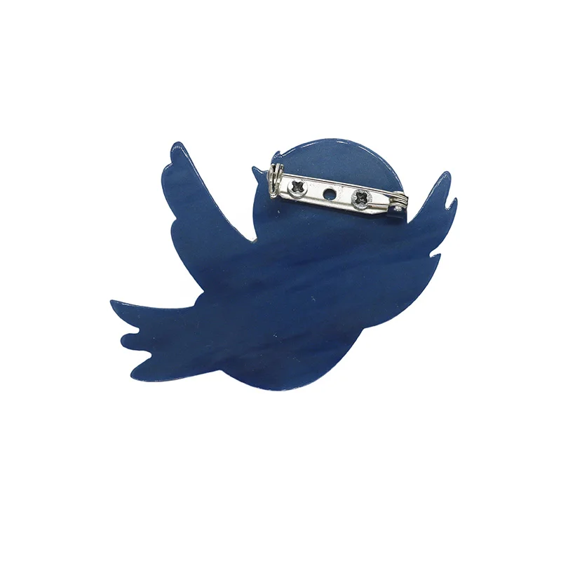 Акриловый Креативный дизайн домашняя птица Броши с птицами ювелирные изделия