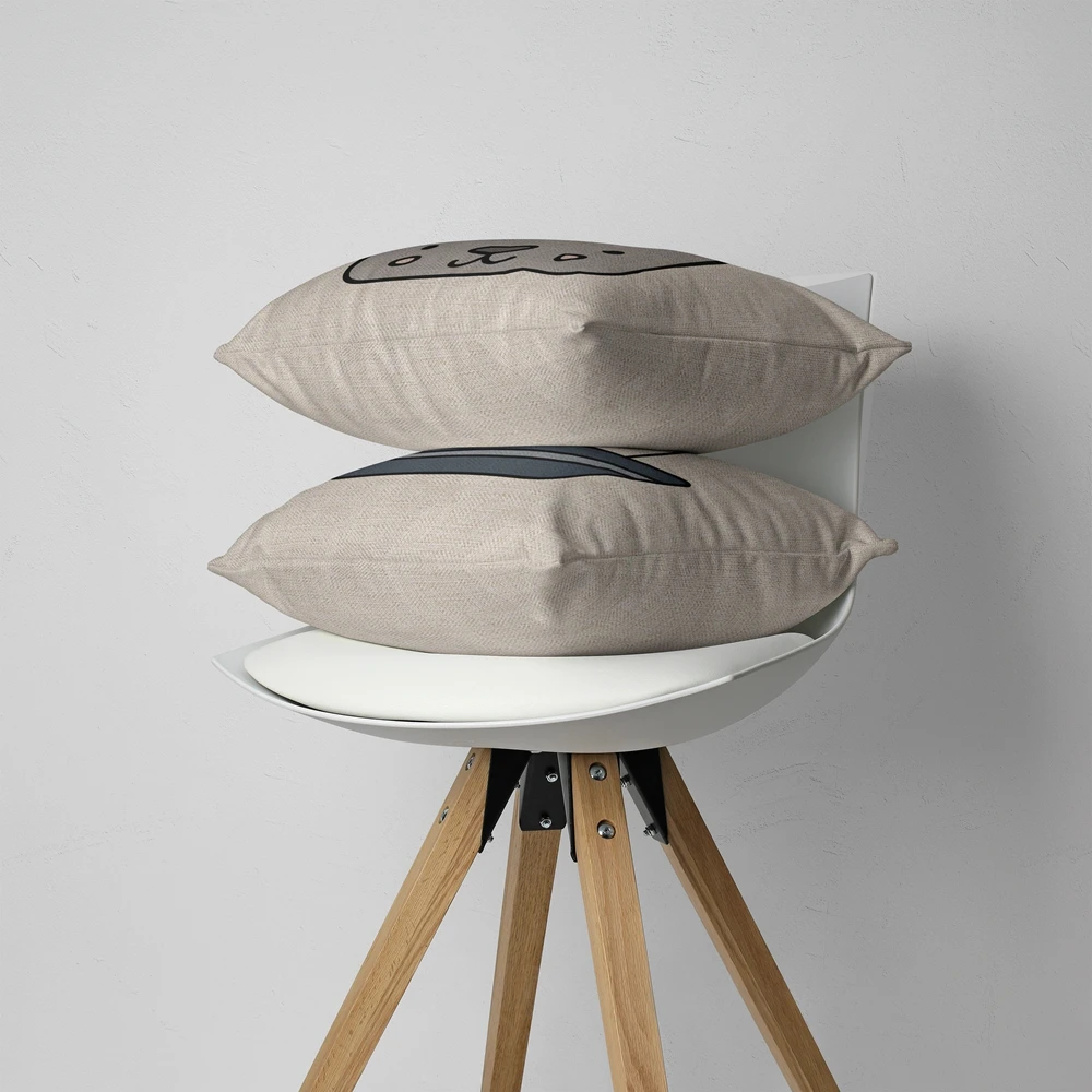 Чехол для подушки забавный чехол декоративный с милыми животными кактусами 45*45