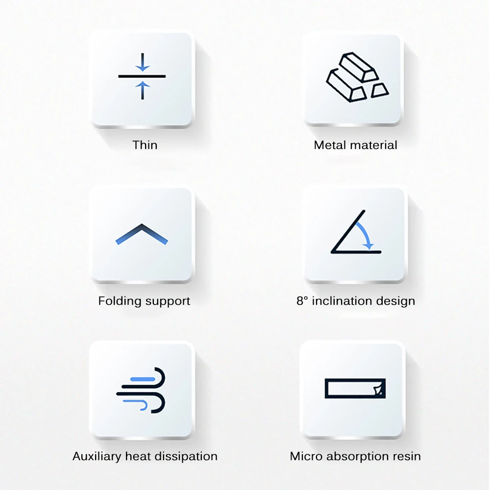Настольная подставка для ПК и планшетов универсальная Складная портативная