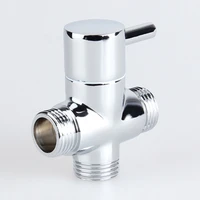 bidet sprayer diversion valve copper connector irrigation t adapter 3 ways