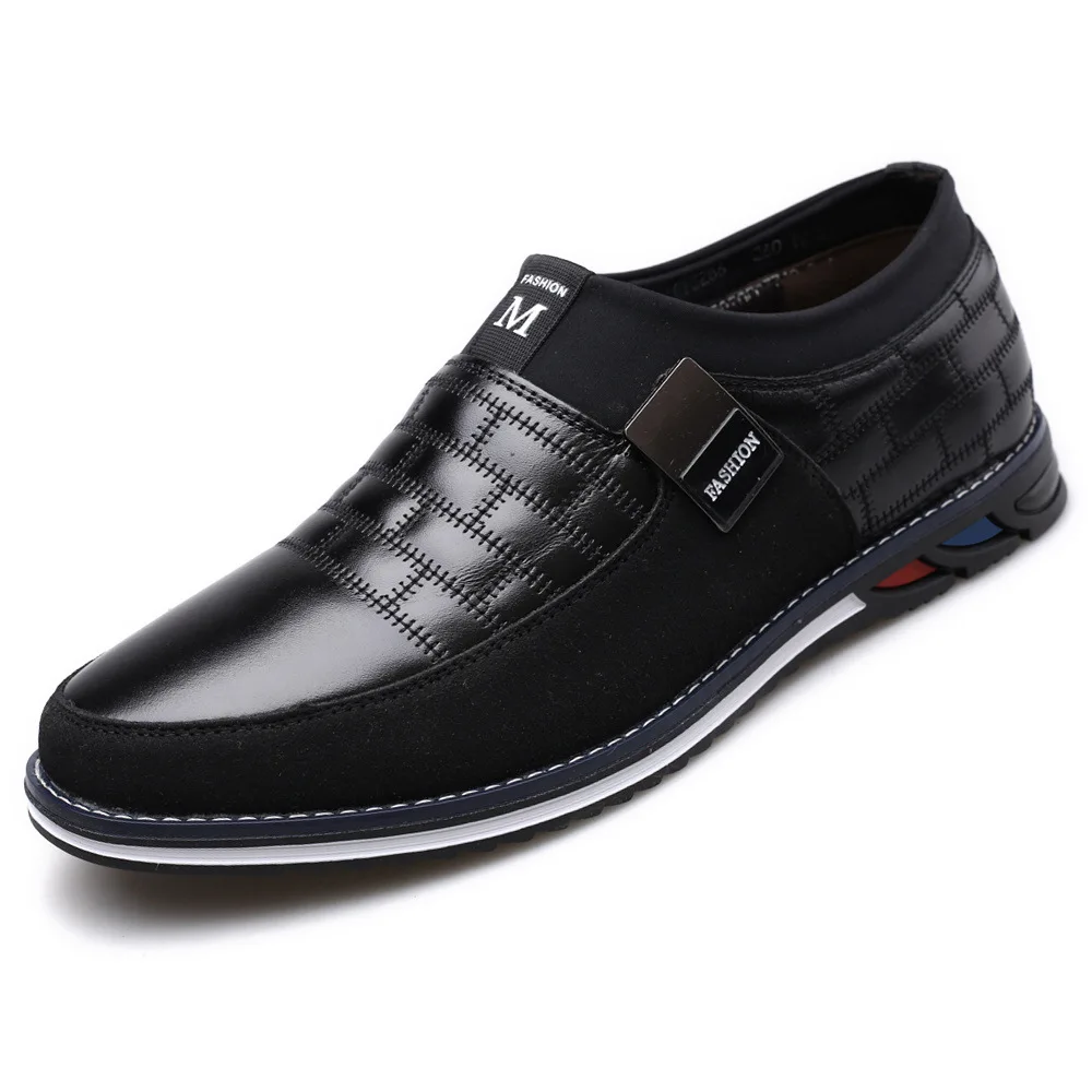 

Plus Size 38-46 NEW 2021 Genuine Leather Men Casual Shoes Brand Mens Loafers Moccasins Breathable Slip on Driving Shoes yuj89