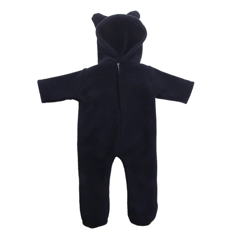 Кукольная Пижама с капюшоном семейная одежда для 18 дюймовых американских кукол и