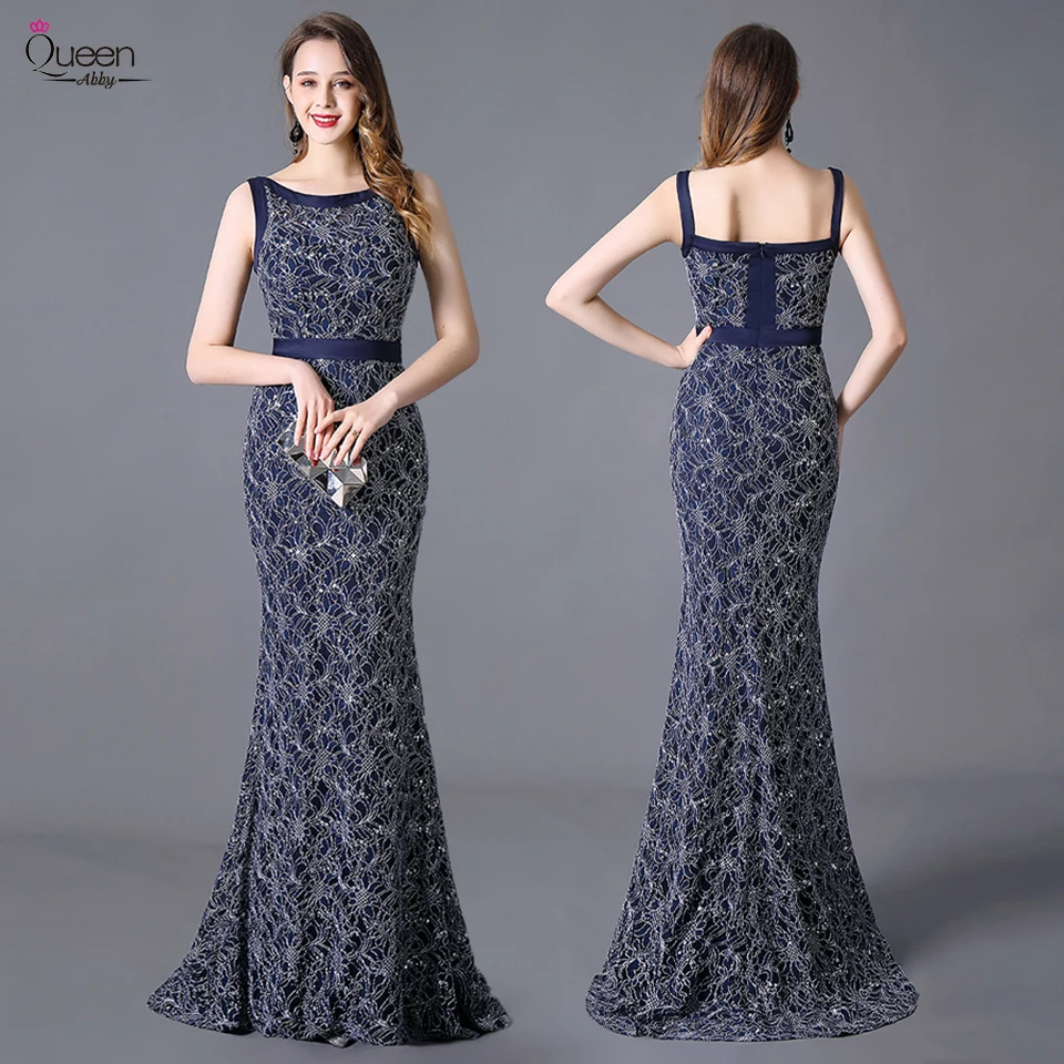 Русалка Вечерние платья Совок без рукавов длиной до пола аппликация кружева