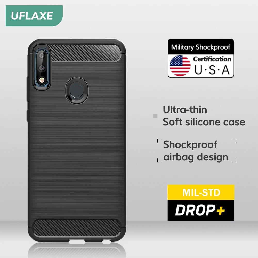 

Luxury Shockproof Soft Silicone Case for Asus Zenfone Max Pro M2 ZB631KL Ultra-thin Back Cover Casing