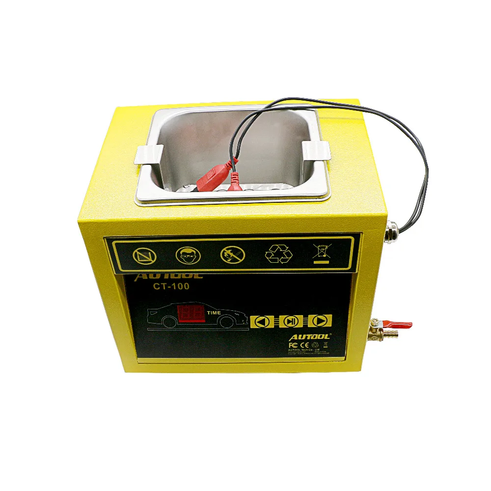 Оригинальный компактный очиститель топливного инжектора AUTOOL CT 100 110 В/220 В