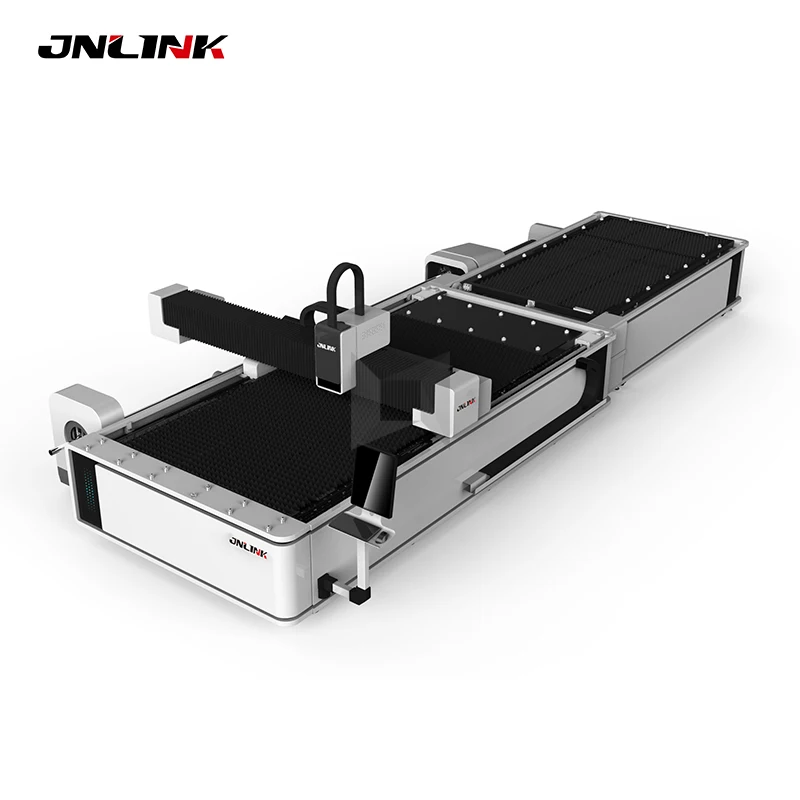 1k ватт волоконная Лазерная резка машина обмен стол металлическая трубка и