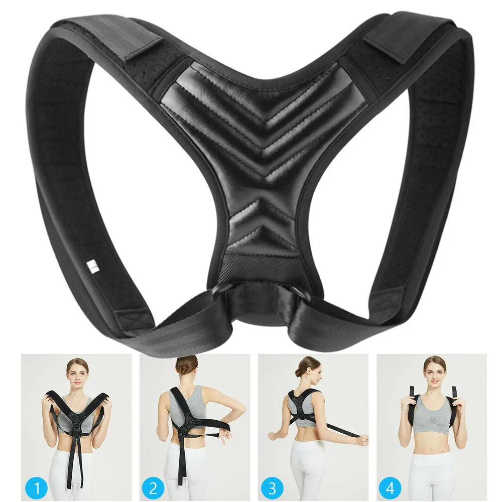 

Braces Supports Belt Adjustable Back Posture Corrector Clavicle Spine Back Shoulder Lumbar Brace Support Belt Posture Correction