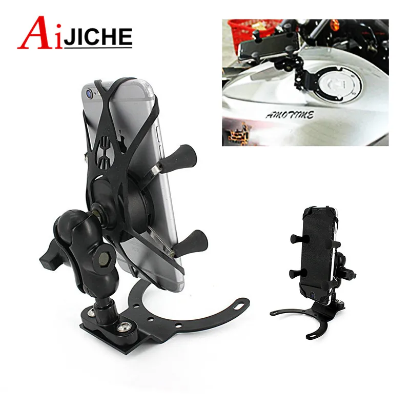 Для HONDA CBR600 F4 F4i CB400 VTEC CB1000 CBR 600RR 1000RR RR мотоцикла GPS навигации рамки мобильный