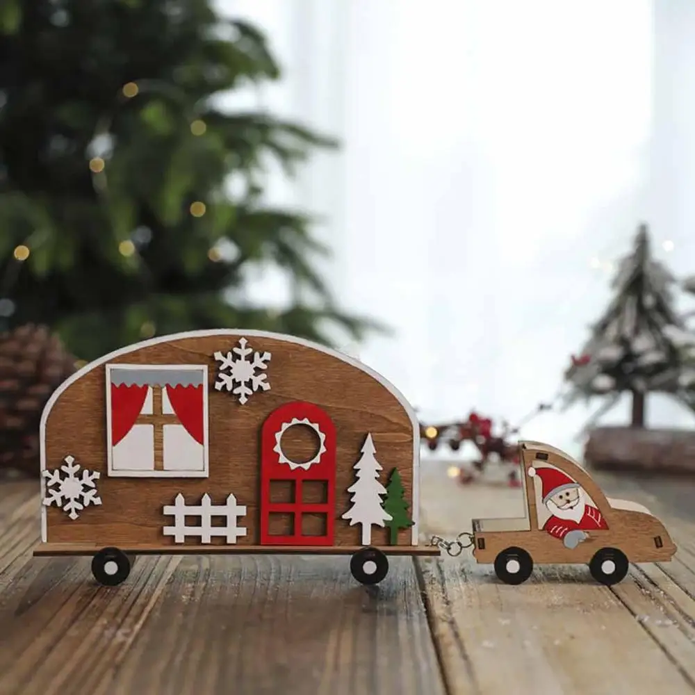 new year Santa Claus car decoration navidad 2019 decoraciones para el hogar xmas noel ozdoby swiateczne @40 | Дом и сад