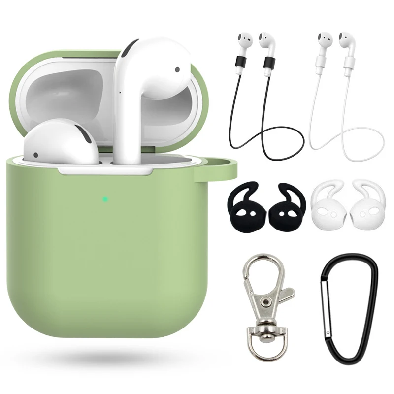 7 шт./компл. идеальный чехол для airpods 2 для airpods pro 3 Earpods чехол для IPad air стручки pro funda для airpod Чехол чехол Аксессуары