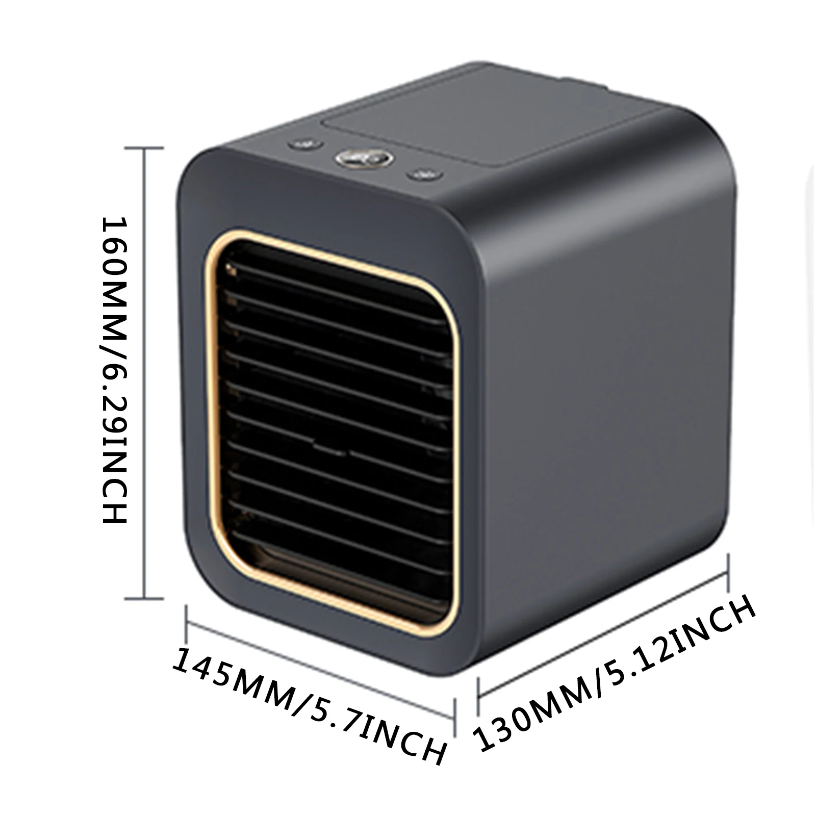 

Mini Air Conditioner Fan Personal Portable Silent Spray Water Cooler Fan USB Rechargeable Summer Desktop Mist Humidifier Fan