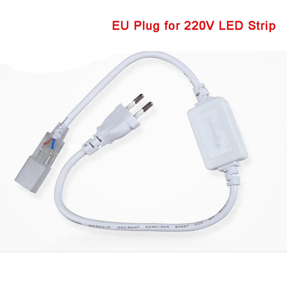 

220V LED Strip EU plug for LED Strips SMD5050