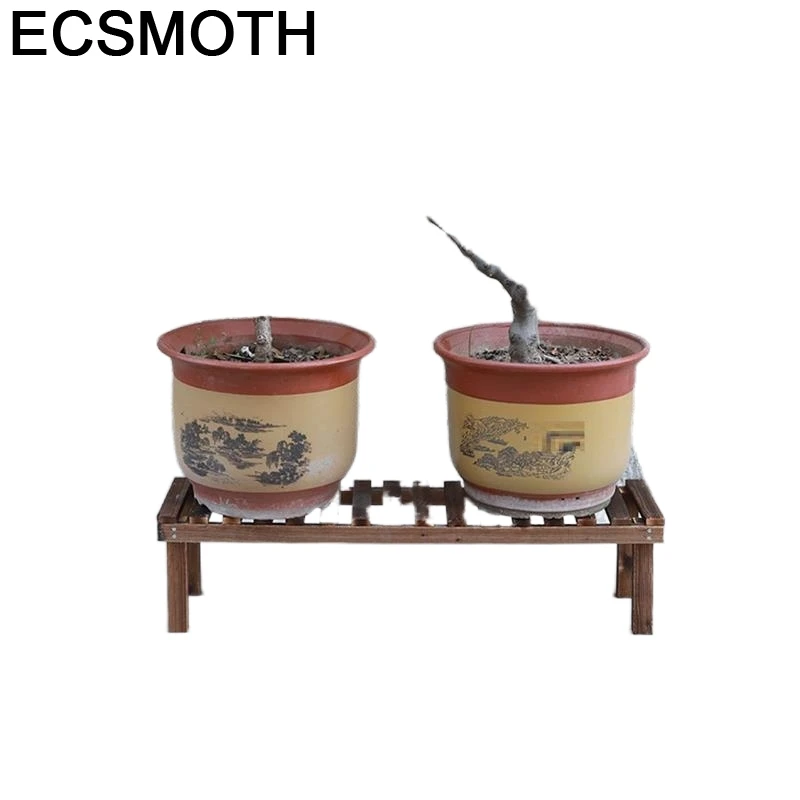 

Деревянная подставка для растений Jardin, украшение для балкона, стеллаж для растений, подставка для цветов