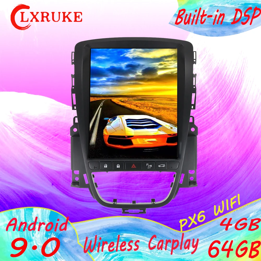 

Tesla style 10.4 BIG Screen Android 9.0 Car gps navigation For OPEL Vauxhall Holden Astra J 2010 2011 2012 2013 radio stereo dvd