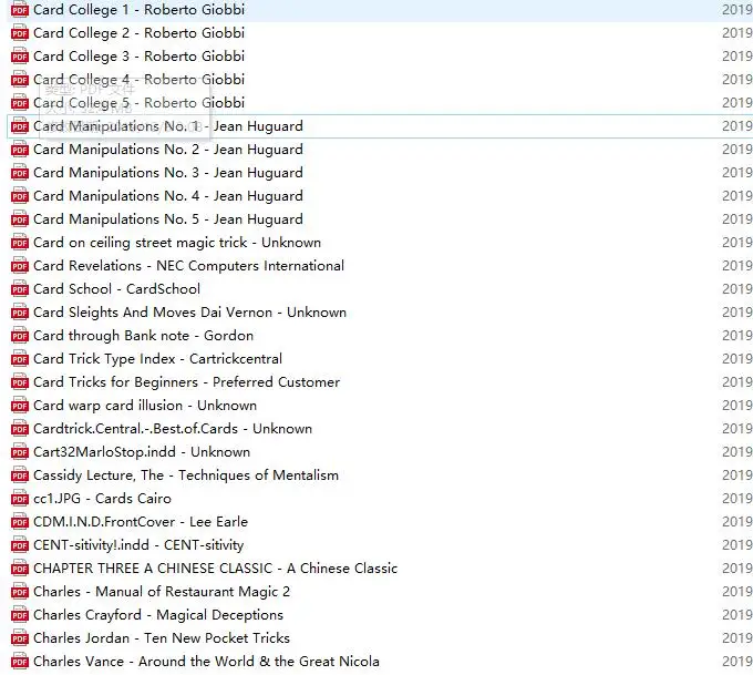 

700 Eb00k Magic Archive - magic tricks