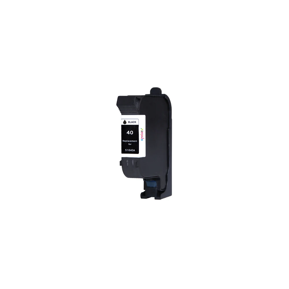 1X BLACK Совместимый картридж с чернилами для hp40 51640A 51644A совместимый для hp44 с чернилами hp Deskjet 350c 430c 455ca 488ca 700 750c 755 см - Цвет: 1X BLACK