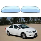 Автомобильное зеркало заднего вида, боковое крыло, зеркало заднего вида, Реверсивный Большой Полевой отражатель для Toyota Corolla 2003-2007, голубое стекло