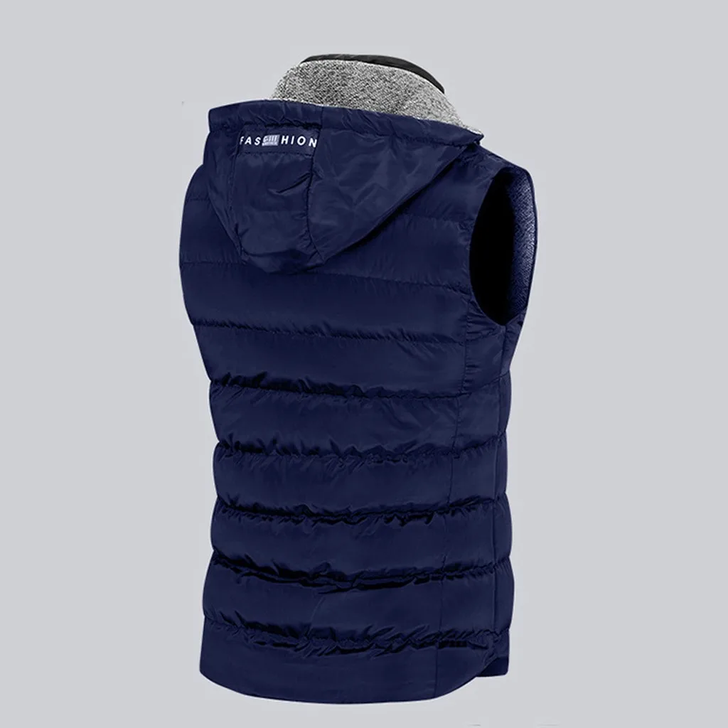 Casaco jaqueta masculino chaqueta hombre, Мужское пальто, Осень-зима, на молнии, уличная куртка с капюшоном, жилет, куртка, верхнее пальто