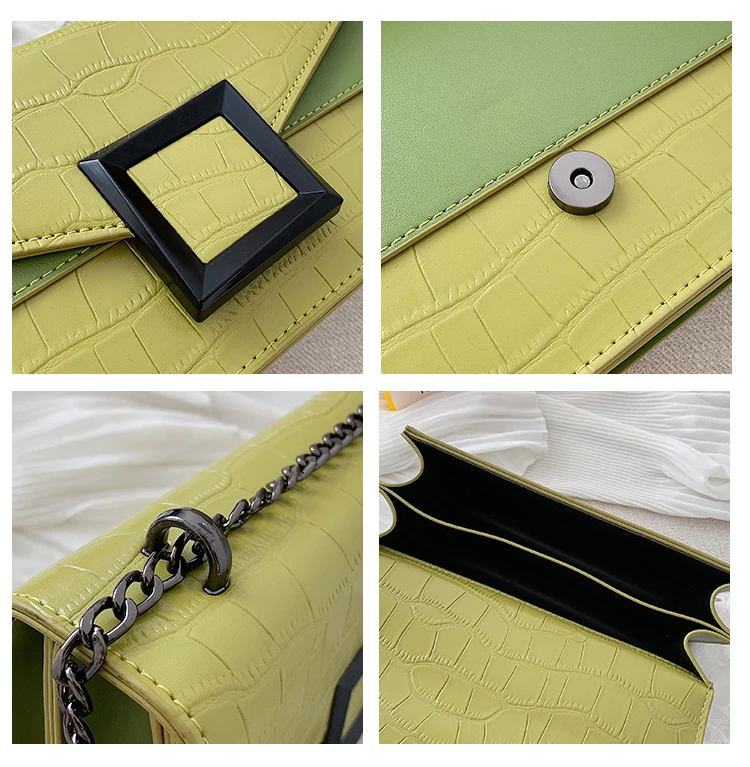 

2020 new mini handbags women fashion ins ultra fire retro wide shoulder strap messenger bag purse simple style Crossbody Bags