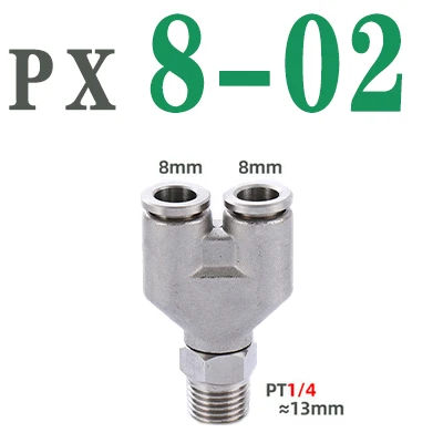 304 нержавеющая сталь PX с наружной резьбой 1/8 