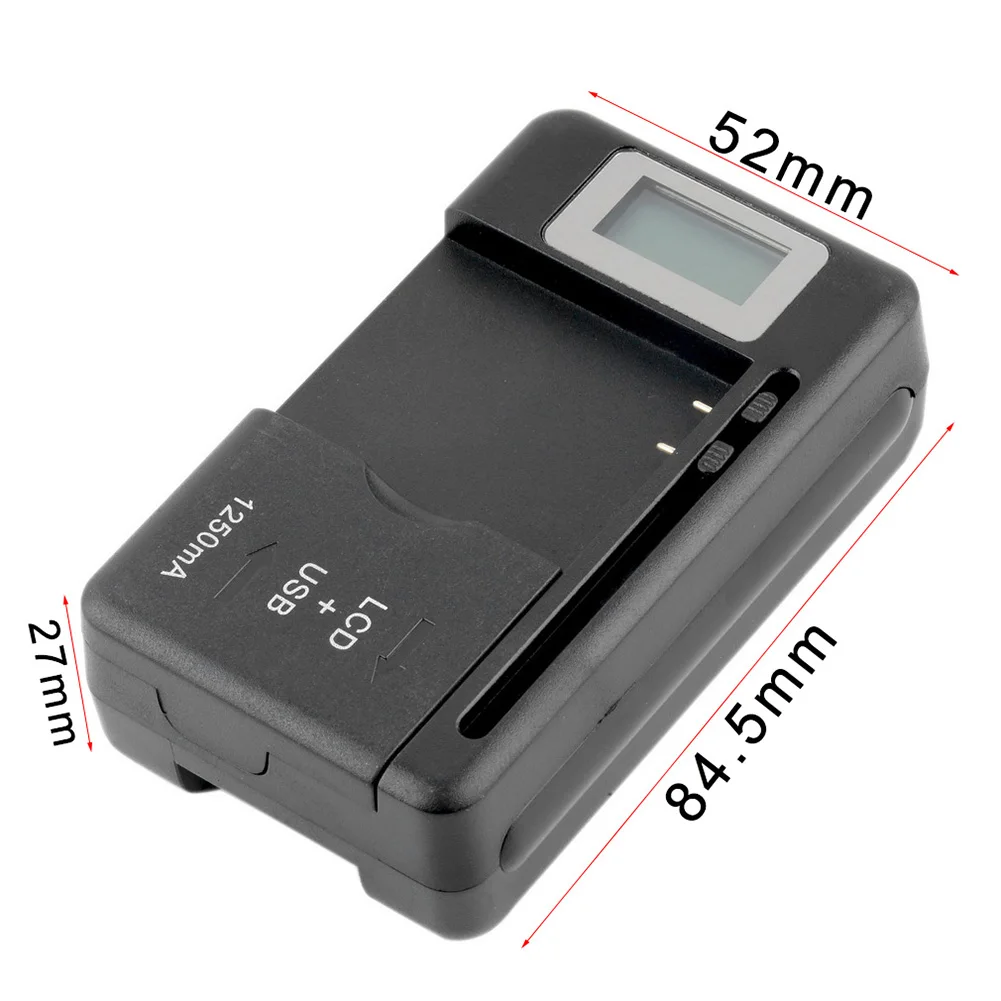 Universal LCD Indicator Screen Mobile Battery Charger with USB-Port for Phones | Электроника