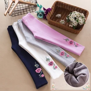 Леггинсы для девочек, Осень-Зима 100%, 2020 хлопок, DT304