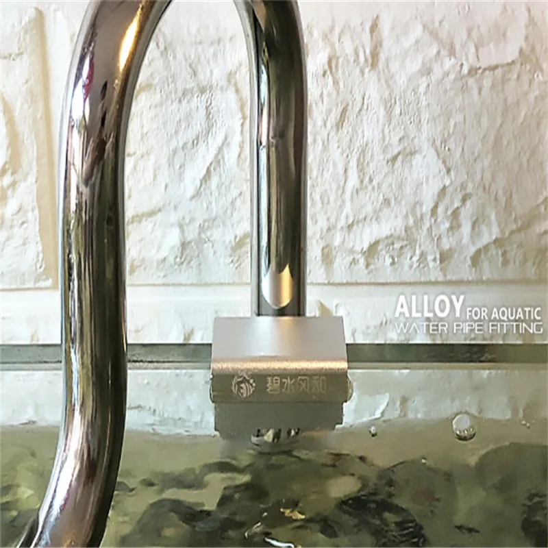 1 шт. зажим для фиксации входной и выходной трубы бак фильтра из алюминиевого