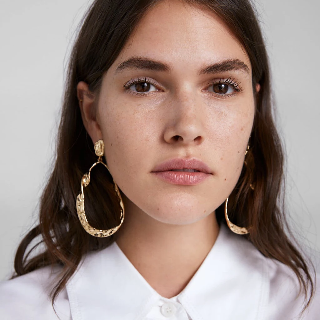 Новинка ZA стеклянные очаровательные Висячие серьги для женщин трендовые 2020