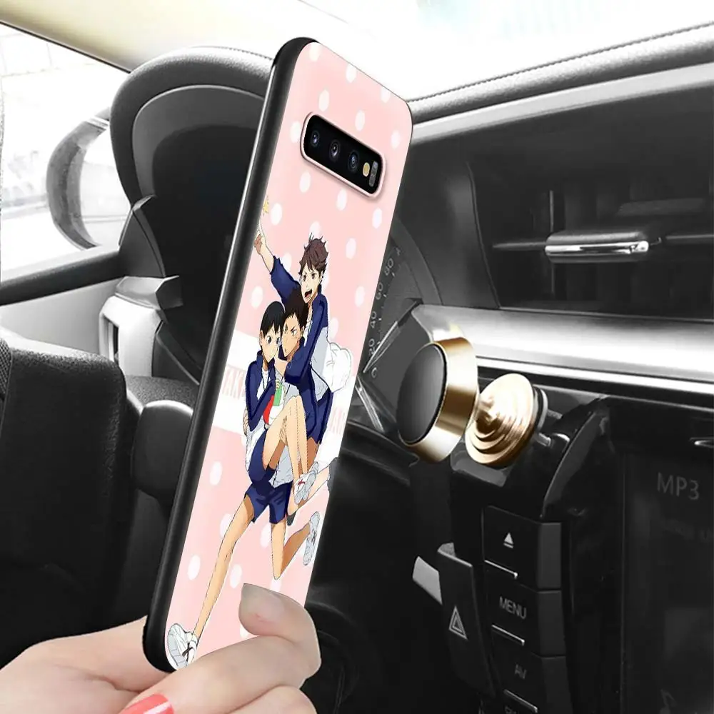 

Soft Case for Samsung Galaxy S20 FE S10E S10 Lite S9 S8 S20 Plus Ultra 5G Phone Shockproof Couqe Haikyuu Hinata Attacks Anime