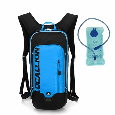 with water bag Велосипедный рюкзак, водонепроницаемый рюкзак, софтбэк, ультралегкий, MTB, спортивный, тактический рюкзак, походная, военная сумка для велосипедов - Color: with water bag