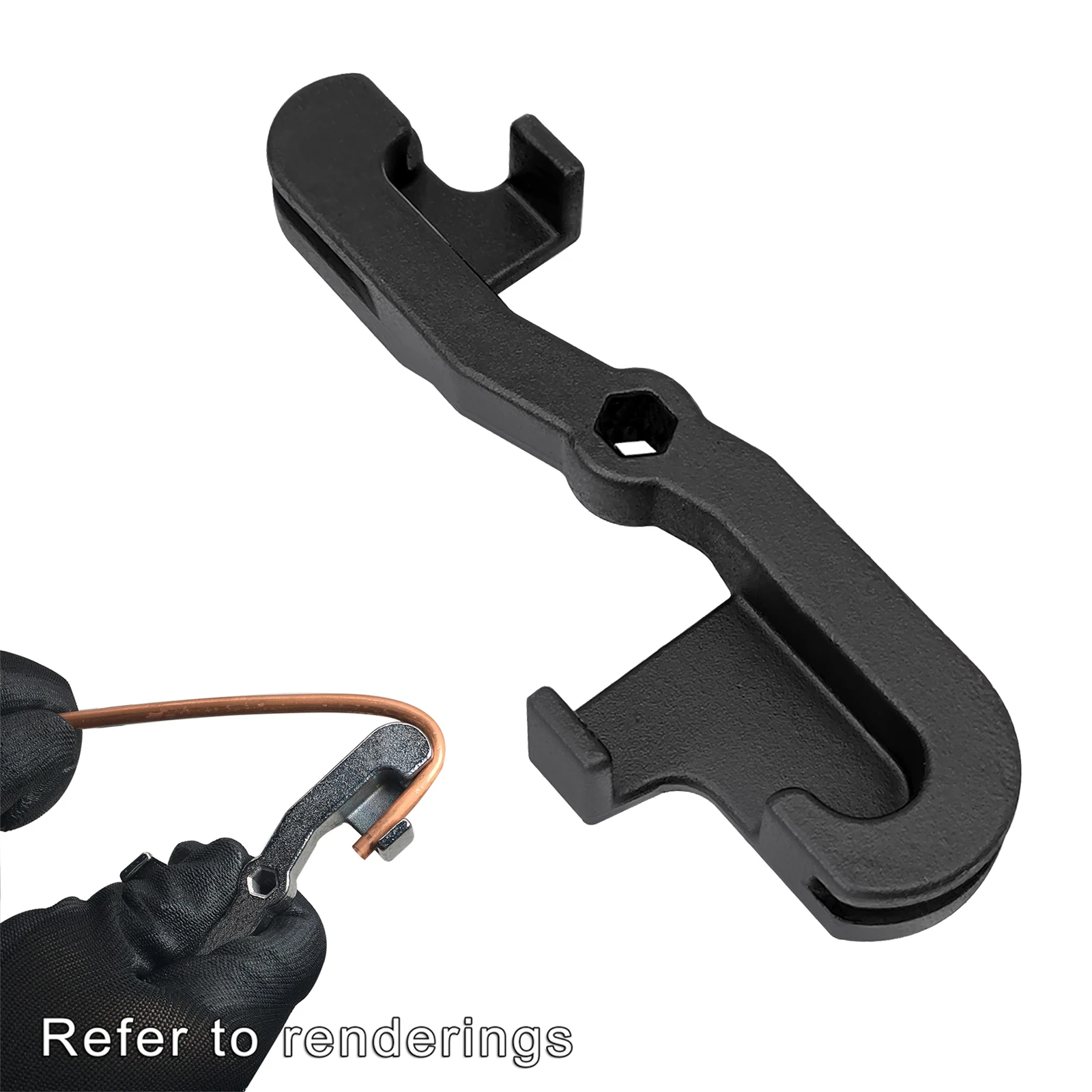 Новый удобный 5 мм Автомобильный тормозной трубогибочный гибочный инструмент 2