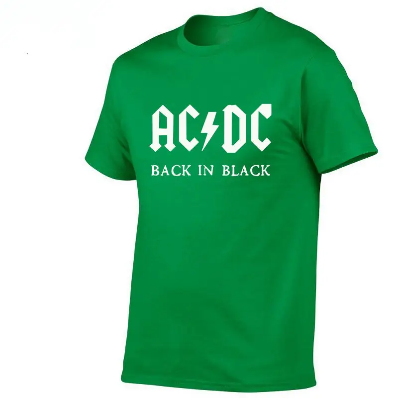 Группа ACDC Футболка мужская 2019 Лето 100% хлопок модный бренд Мужская футболка