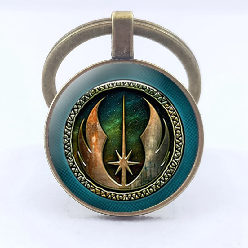 Новый брелок для заказа джедай вдохновленный высококачественным стеклом