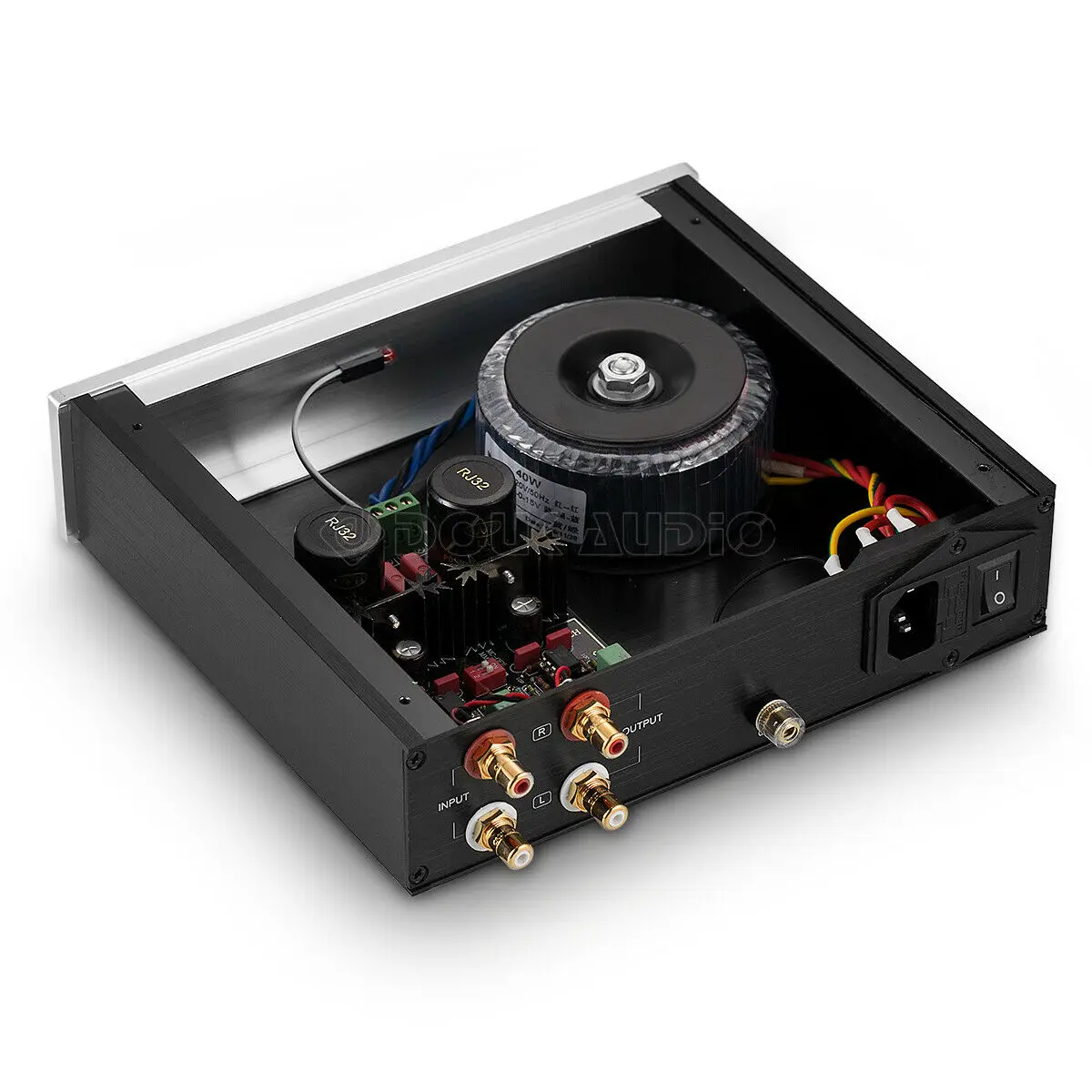 Дук аудио Германия двойной мм MC проигрыватель Phono HiFi предусилитель с подвижным