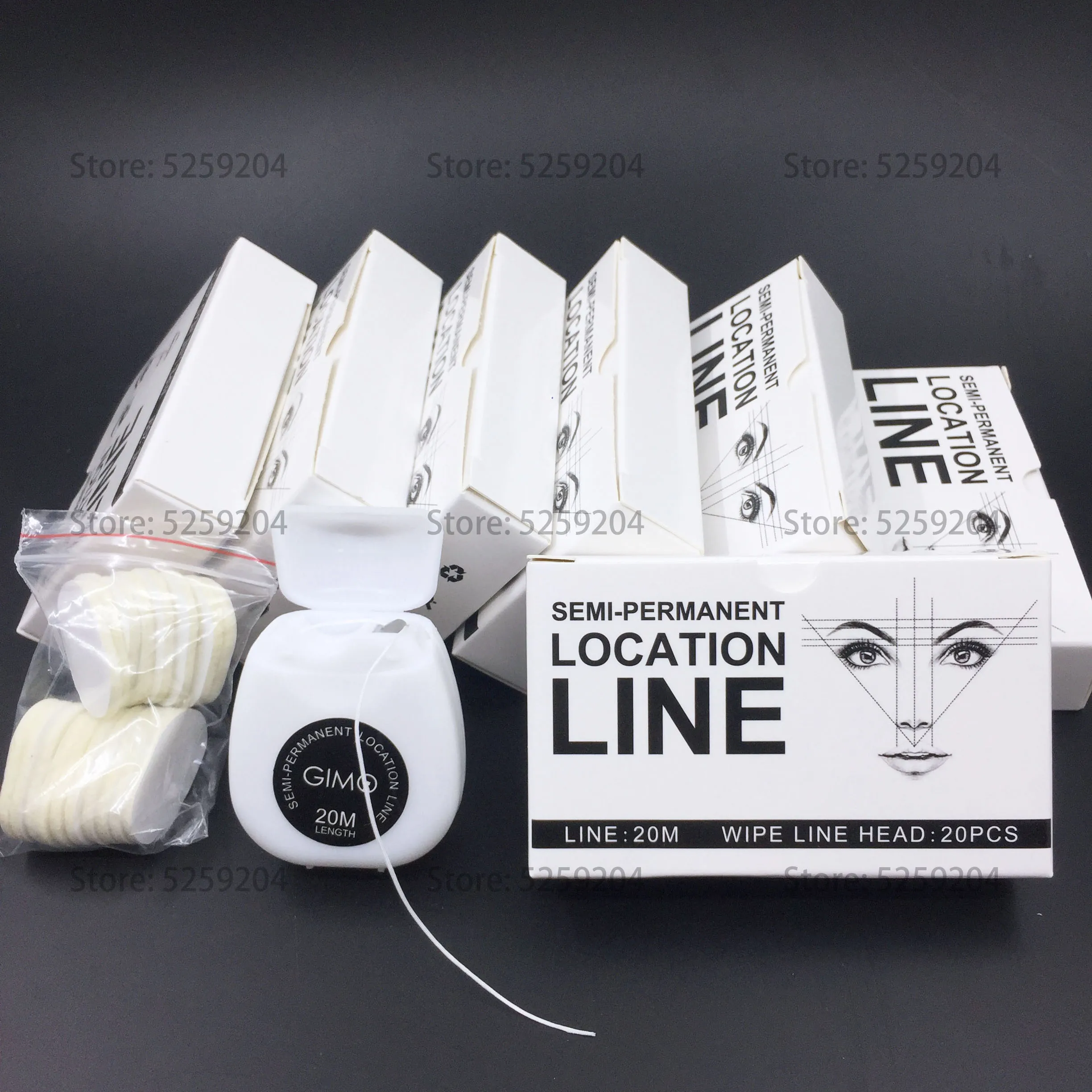 Профессиональная микроблейдинговая линейка для бровей полуперманентного лука