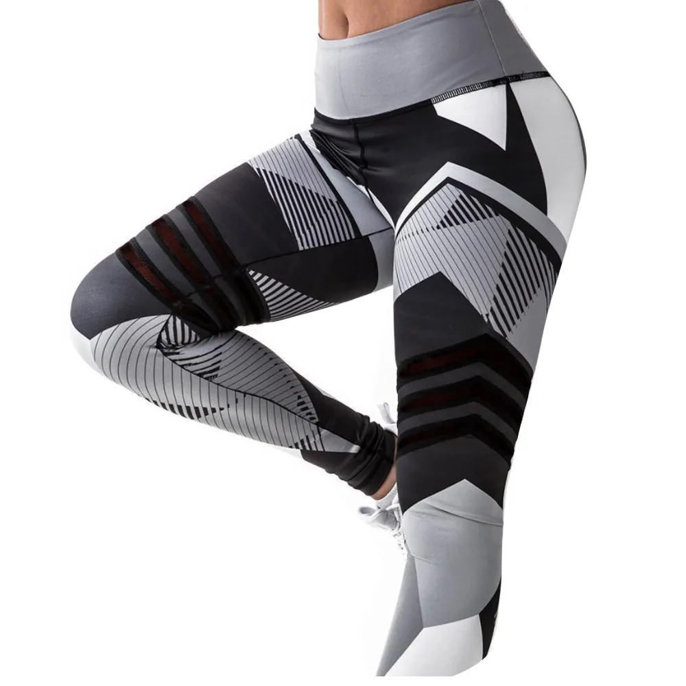 

New Women Yoga Pants Gym Shark Sport Push Up Booty Leggings Fitness Clothing Workout Jogging Running legging sport femme Leggins