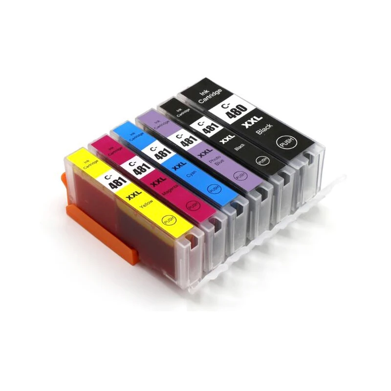 CISSPLAZA PGI-480 CLI-481 чернильный картридж совместим с Canon PIXMA TR7540 TR8540 TS6140 TS8140 TS9140 картридж с чернилами для принтера