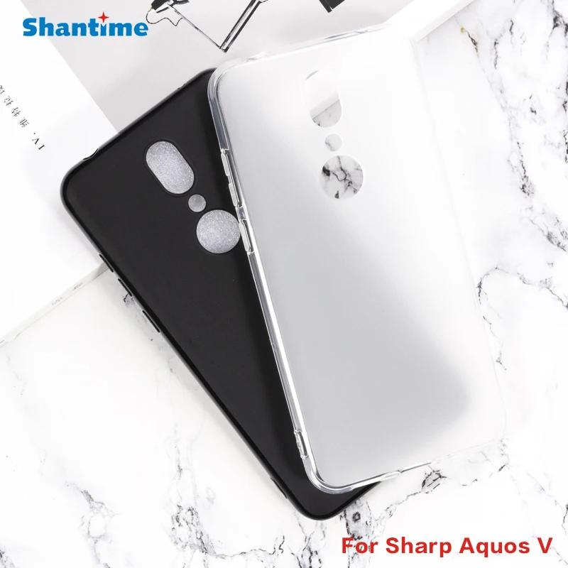 Силиконовый защитный чехол для Sharp Aquos V мягкий из ТПУ|Бамперы| |