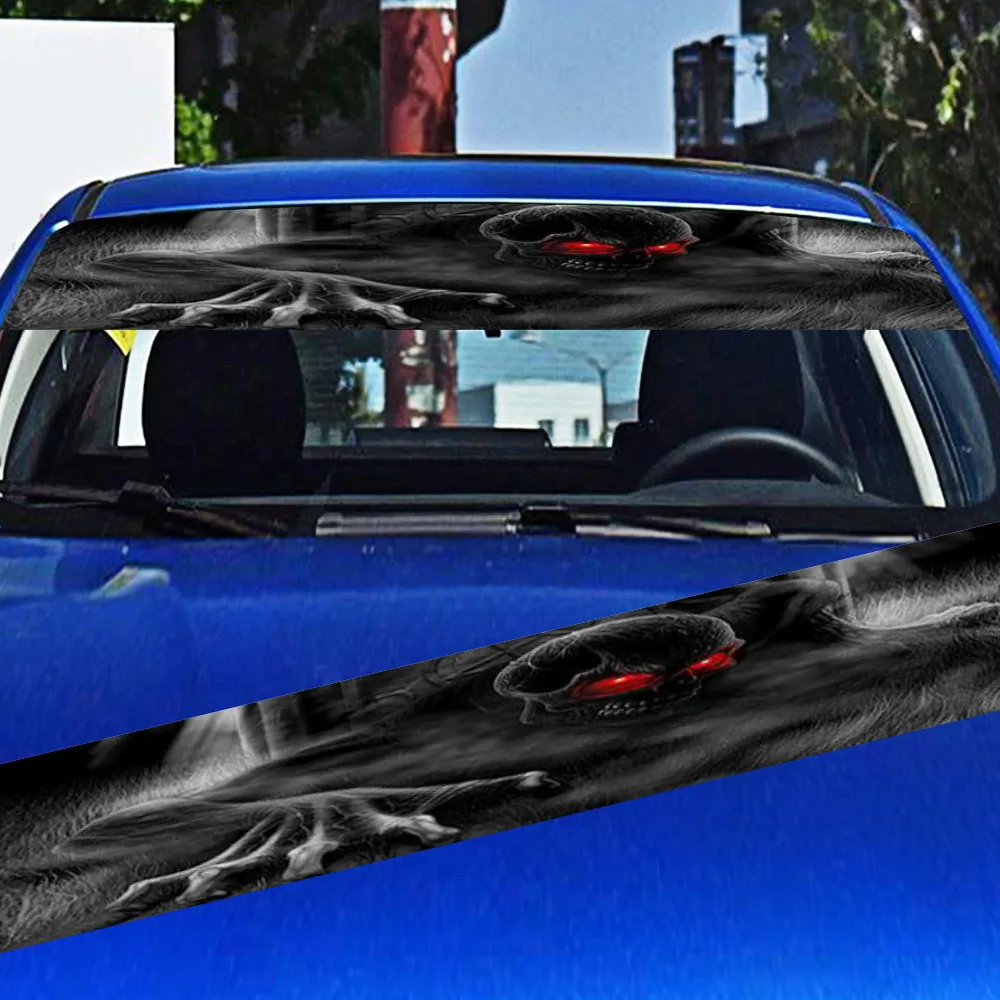 Универсальная прозрачная Солнцезащитная пленка на лобовое стекло