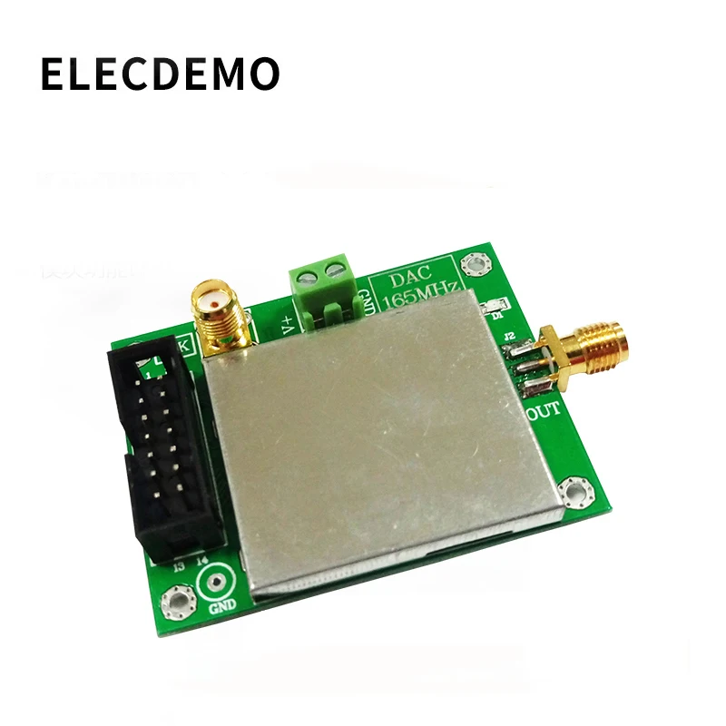 DAC902E module High Speed DA Digital to Analog Conversion Module DAC902E High SFDR 12 Bit 165MSPS Low Power Adjustable Range ads1232 module 24 bit adc module high precision analog to digital conversion module ads1232ipw