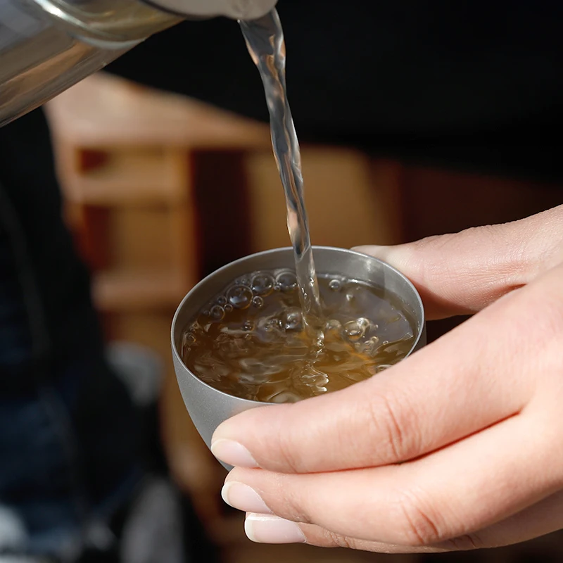 Титановая чашка кружка 50 мл|Столовые приборы для пикника| |