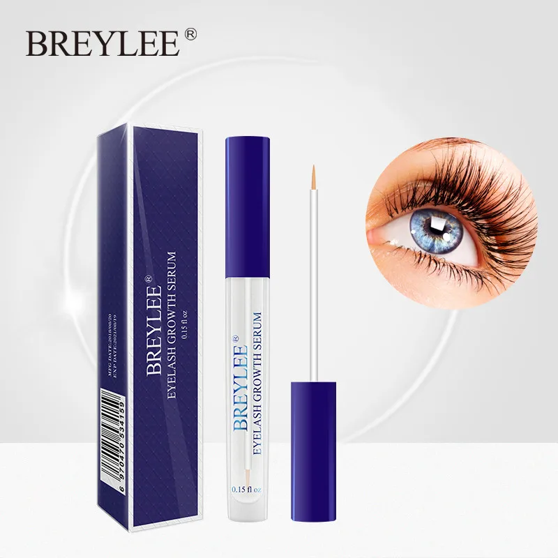 

BREYLEE Eyelash Growth Serum Eyebrow Eyelash Enhancer Essence Short Sparce Eyelash Treatment Longer Fuller Thicker Eyelash Care