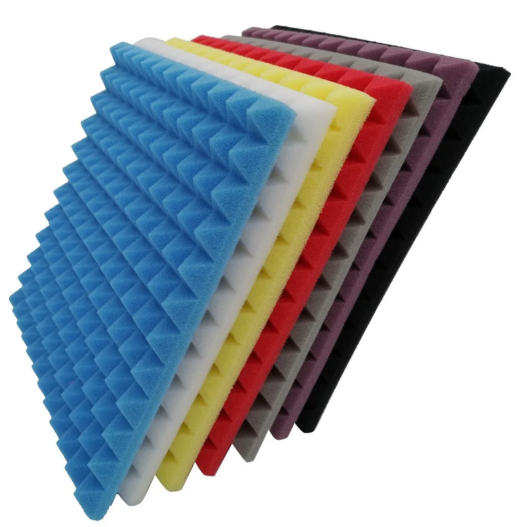 2021 шт. звукоизоляционные пенопластовые Панель звук стоп поглощение губка студии