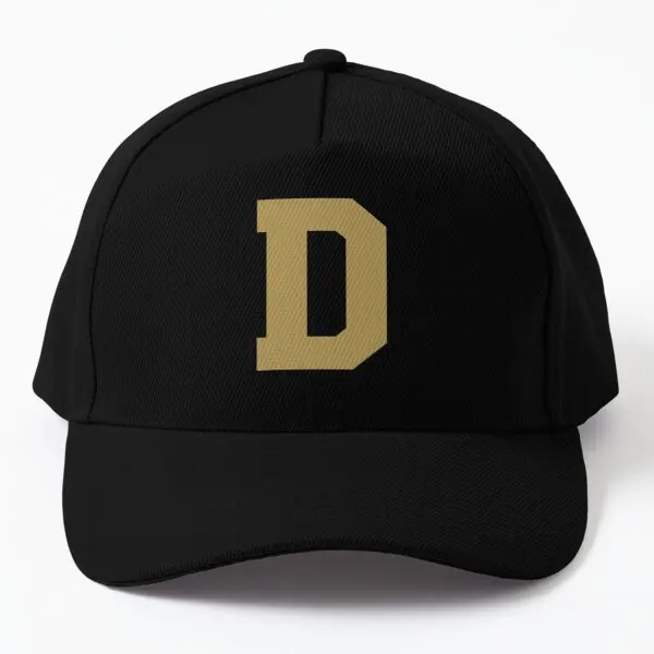 Кепка-бейсболка с буквой D и золотым алфавитом Снэпбэк Кепка для мужчин женщин