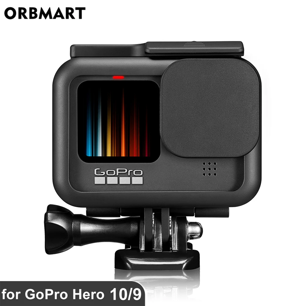 Чехол для GoPro Hero 10 9 черная рамка крышка объектива защитный чехол клетка