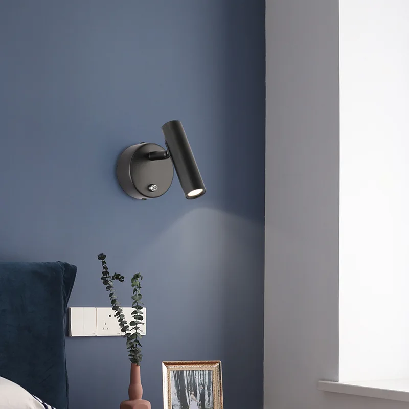 Светодиодсветодиодный Настенные светильники 3 Вт настенная лампа для чтения с