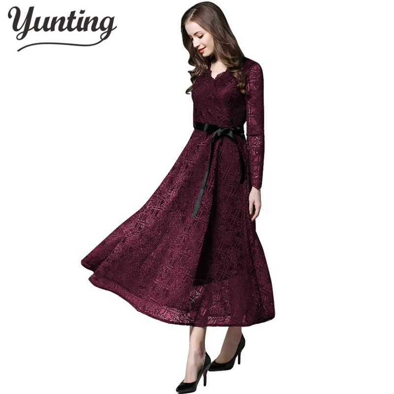 Женское модельное платье с длинным рукавом элегантное праздвечерние чное Платье