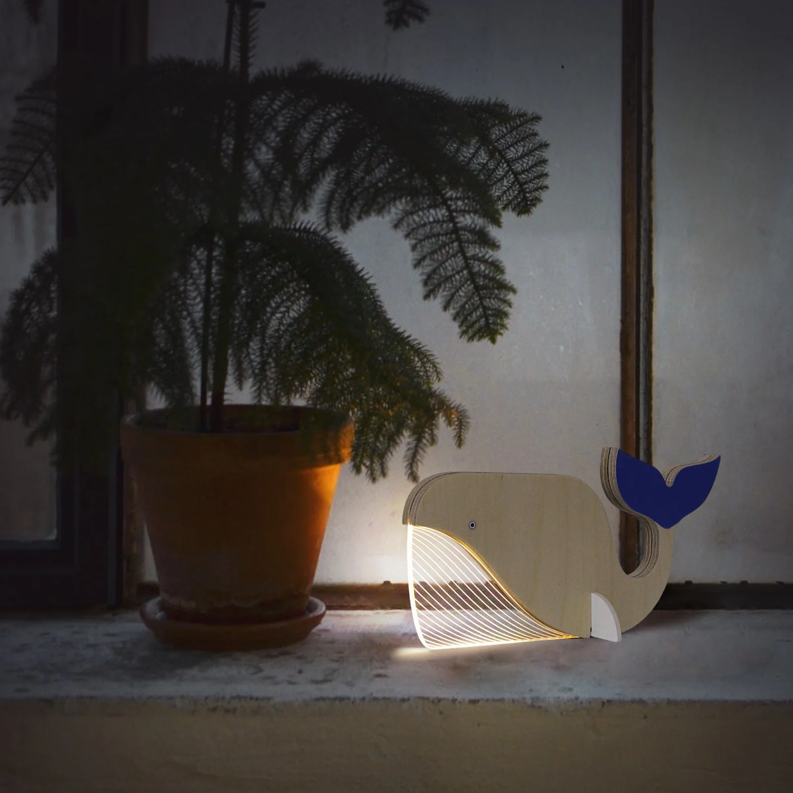 Новый экзотический USB СВЕТОДИОДНЫЙ светильник s спальня КИТ 3D ночник украшение